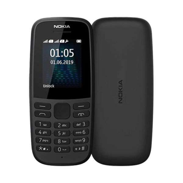 Nokia 105 Dual SIM China Black TRCSL